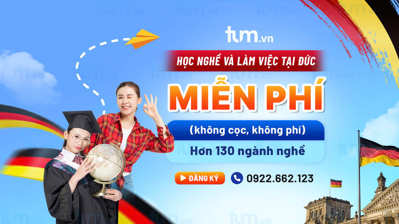Dự án Craft - Du học và việc làm miễn phí tại Đức